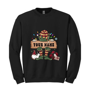 Personalized Christmas Sweatshirt, Custom Christmas Sweatshirt, Custom Sweatshirt