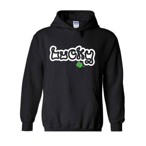 Lucky St Patrick's Sweatshirt, Lucky Hoodie, Lucky St Patrick's Gift, Lucky Charm, St Patrick's Hoodie, St Patrick's Apparel, Patricks Day