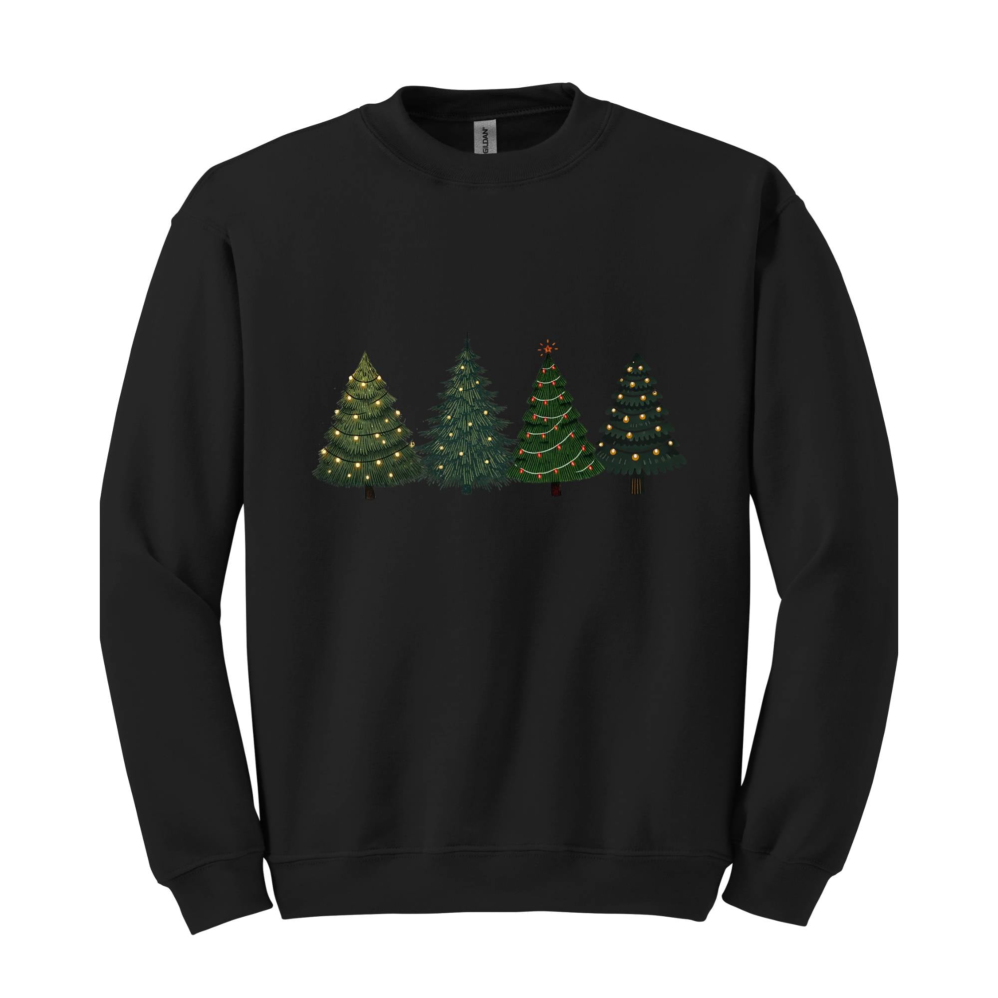 Christmas Tree Sweatshirt, Christmas Sweater, Christmas Tree Sweater, Holiday Sweaters for Women, Christmas Tree Holiday Sweaters Winter