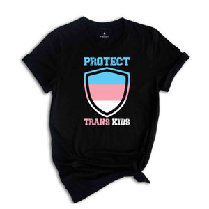 Support Trans Children Tee, Protect Trans Kids Shirt, Rainbow Pride Shirt, Pride Ally Tee, Trans Pride Shirt, Trans Gift, Equality Shirt