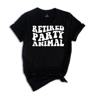 Retired Party Animal Shirt, Retired Party Animal Gift, Birthday Party Shirt, Funny Party Tee, Animal Party Gift, Animal Birthday Family Tee