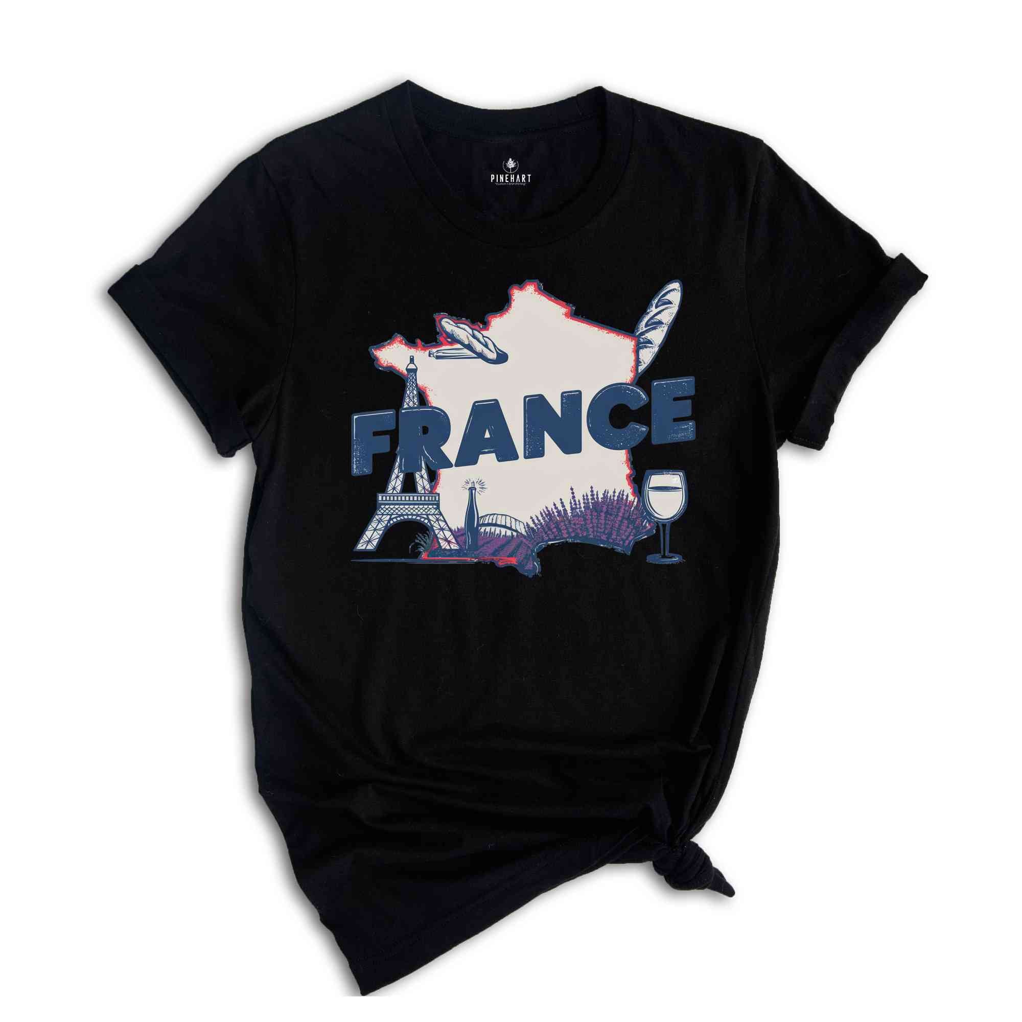 Retro France Shirt, France Travel Shirt, Country Travel Shirt, Shirt For Traveler, Travel Lover Gift, Travel Tee, Trip Shirt