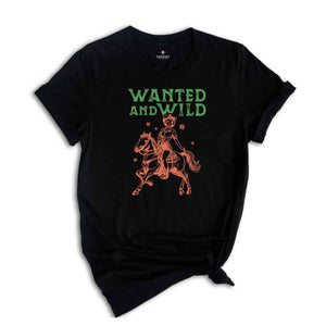 Wanted And Wild Shirt, Cute Country Shirts, Howdy Shirt, Cowboy Shirt, Yee Haw Shirt, Cowgirl Shirt, Western Tee, Western Graphic Tee