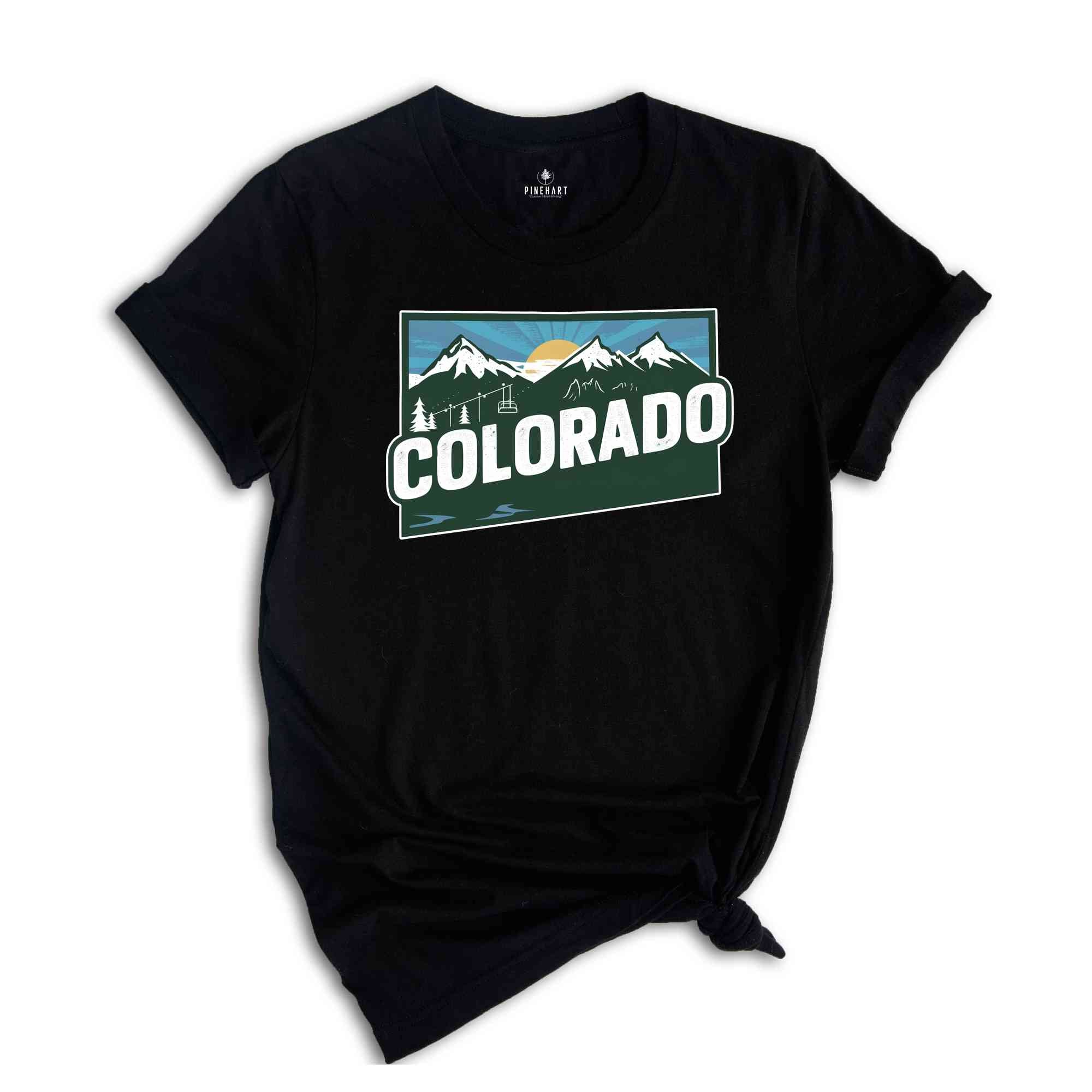 Retro State Of Colorado Shirt, State Of Colorado Shirt, State Shirt, Colorado Shirt, Colorado Lover Shirt, Family Trip Shirt, Travel Shirt