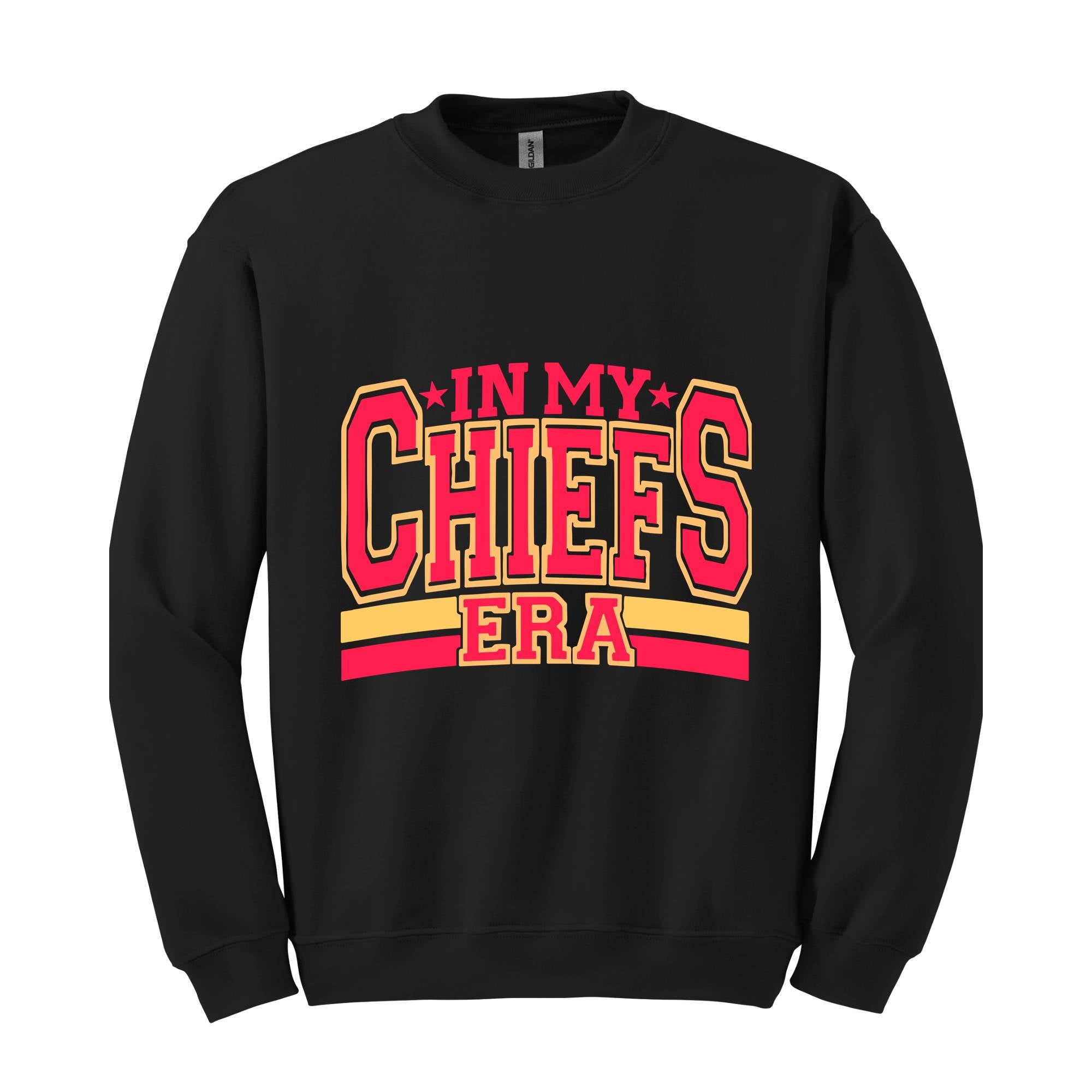 In My Chiefs Era Sweatshirt, Football Chiefs Sweat, Jersey Sweatshirt, Jersey 87 Sweat