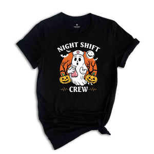 Night Shift Crew Shirt, Halloween Nurse T-Shirt, Boo Boo Crew Shirt, Halloween Nursing Shirt, Team Night Shift, Nurse Team Tee