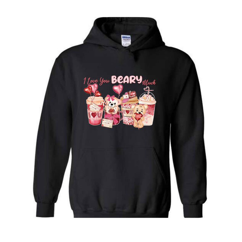 I Love Beary Much Sweatshirt, Valentine's Day Gift, Valentine's Day Sweatshirt, Valentine's Day Clothing, Love Sweatshirt, Xoxo Sweatshirt