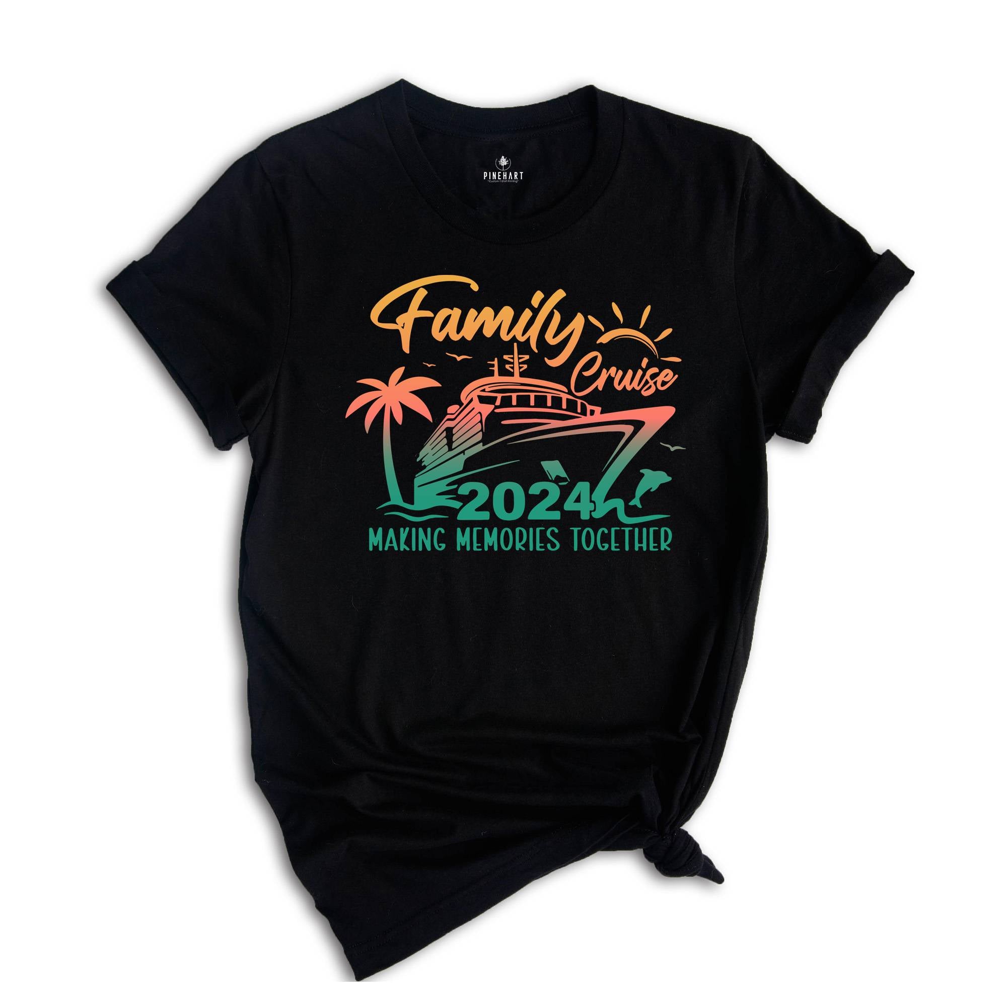 Family Cruise Shirt, Family Matching T-Shirt, Vacation Tee, Family Cruise 2024 Shirt, Beach Vacation Tee, Funny Family Matching Shirt