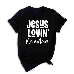 Jesus Loving Mama Shirt, Christian Shirt, Religious Mom Shirt, Retro Praying Mom Shirt, Cute Shirt, Bible Shirt, Mom Shirt