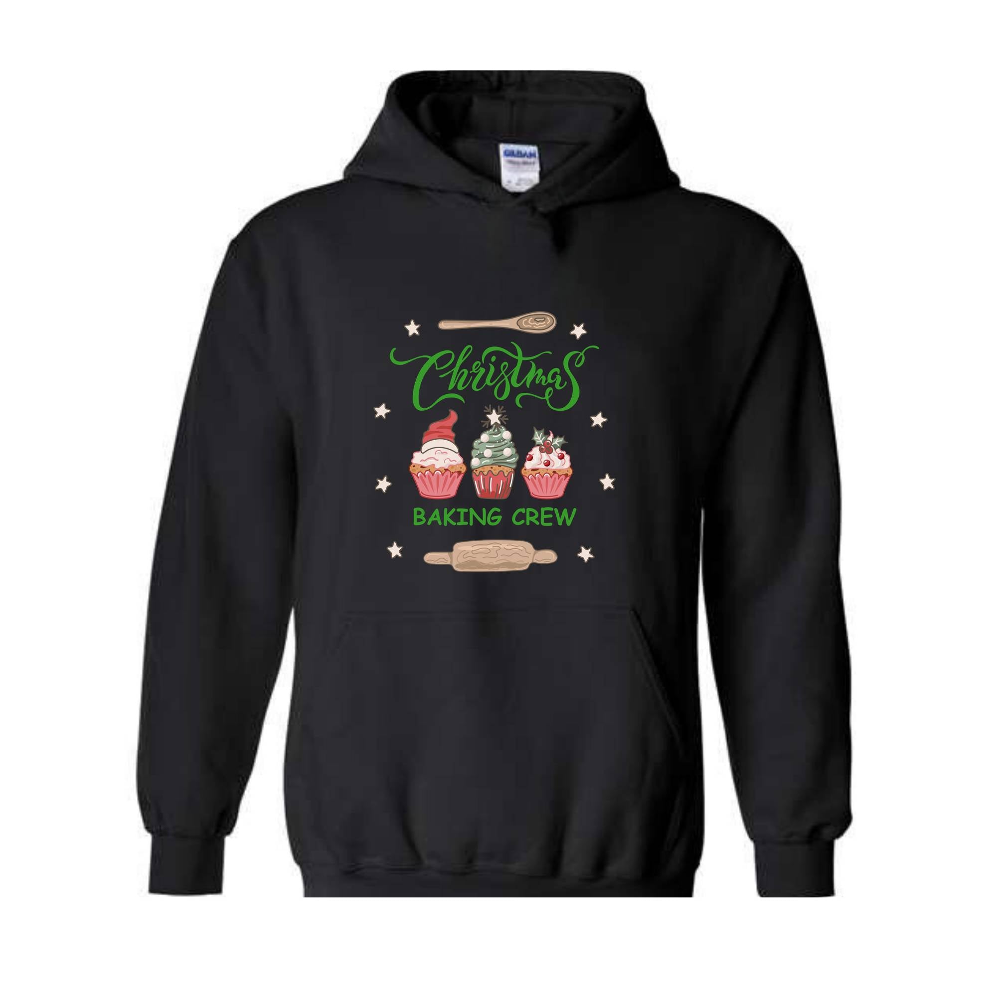 Christmas Baking Crew Hoodie, Cookie Lover Sweater, Christmas Baking Hoodie, Holiday Baking Hoodie