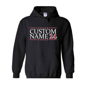 Custom Election 2024 Sweatshirt, Custom USA Election Day Hoodie, Custom President Sweatshirt, Custom Political Sweatshirt, Custom Elec