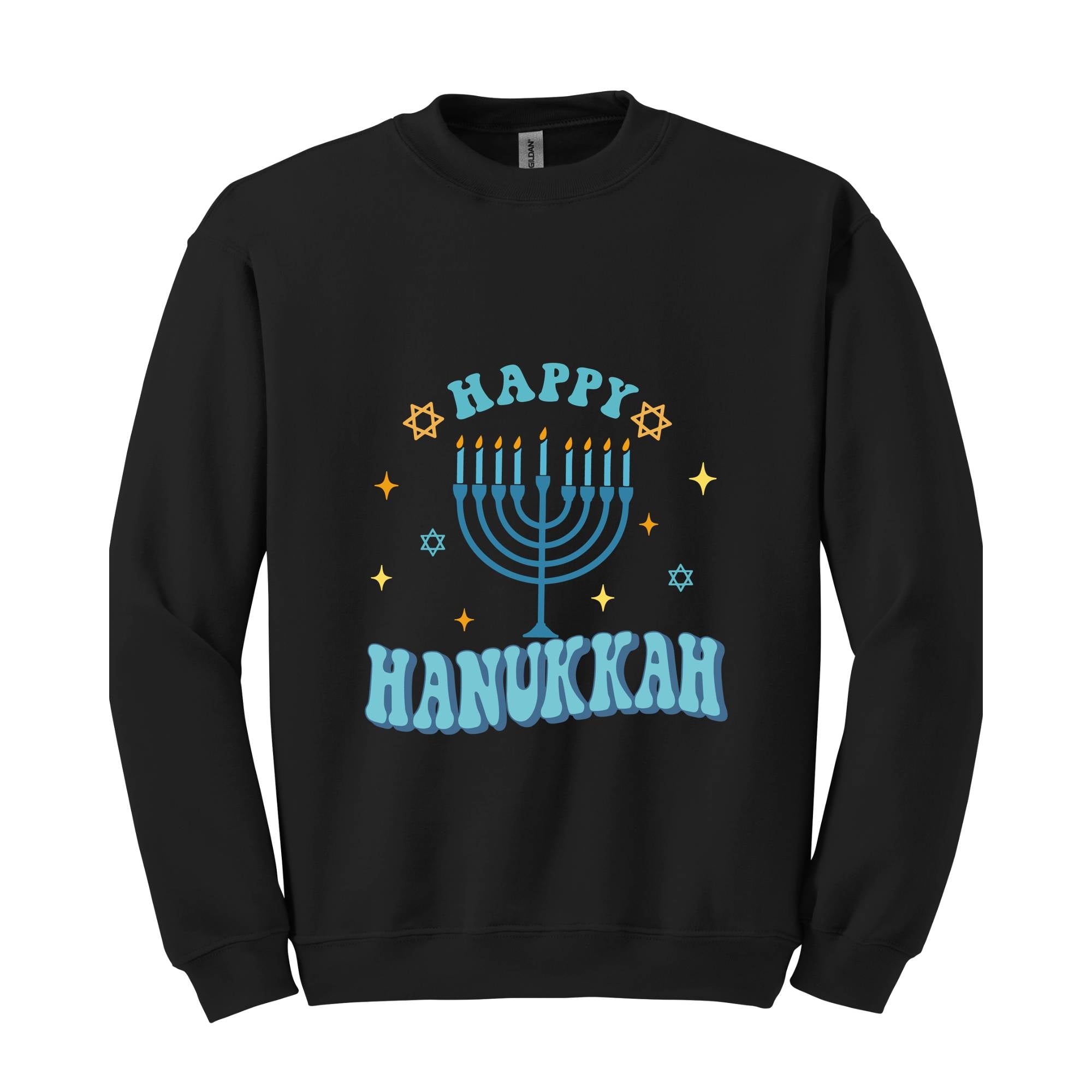 Happy Hanukkah Sweatshirt, Funny Christmas Sweatshirt, Holiday Sweater, Merry Chrismukkah Sweatshirt, Hanukkah Gift