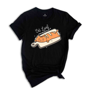 Cat Loaf Freshly Baked Just For You Shirt, Funny Cat Shirt, Cat Lover Shirt, Cute Cat Shirt, Gift For Cat Owner, Cat Shirts