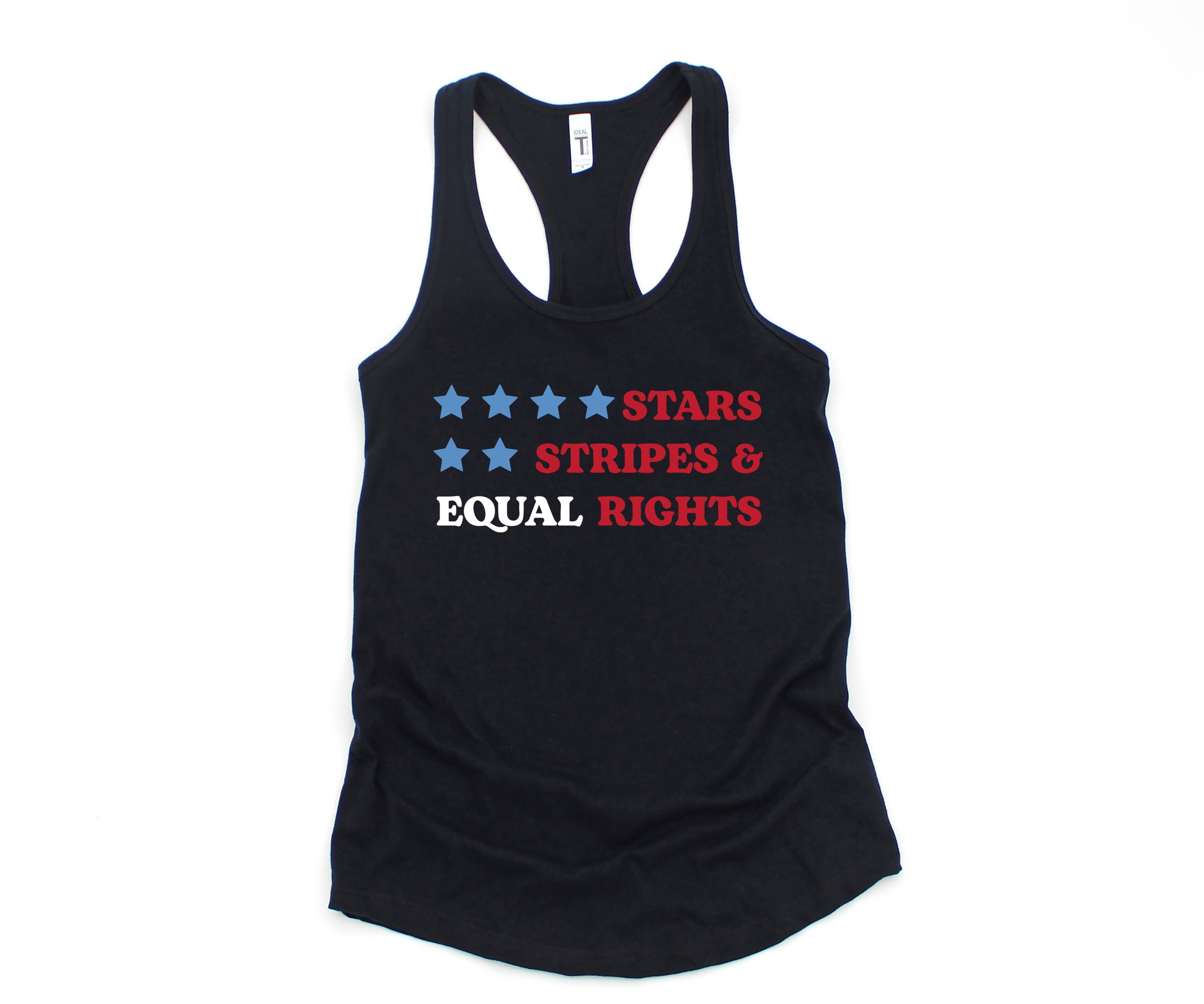 Stars And Strips Equal Rights Tank Top, Reproductive Tank Top, American Tank Top, Stars And Strips Shirt