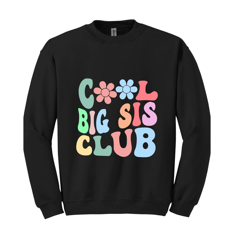 Cool Big Sister Sweatshirt, Sister Gift, Big Sister Sweatshirt, Big Sis Sweatshirt, Cute Sweater