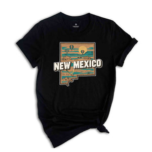 Retro State Of New Mexico Shirt, State Of New Mexico Tee, State Tee, New Mexico Shirt, New Mexico Lover Shirt, Family Trip Shirt, Travel Tee