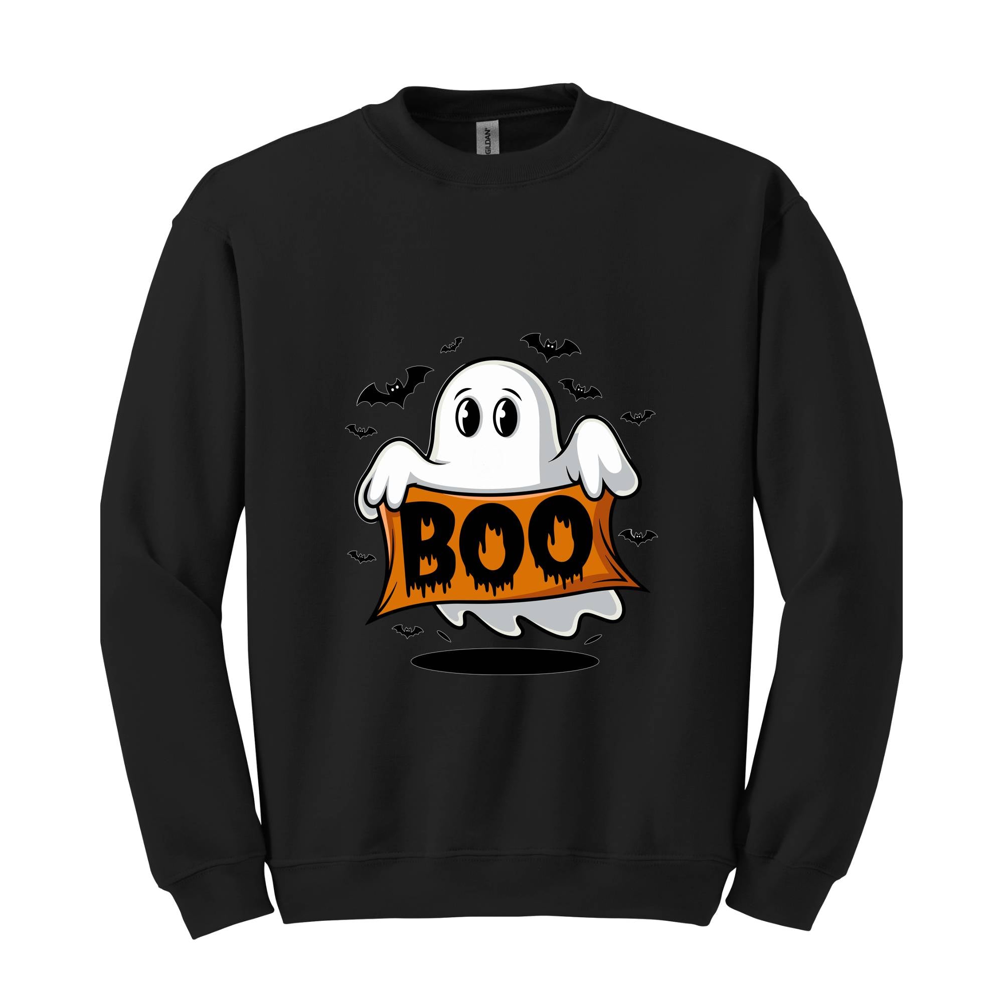 Boo Sweatshirt, Halloween Ghost Sweatshirt, Boo Shirt, Spooky Ghost Hoodie, Spooky Season Ghost Sweater, Spooky Vibes Shirt, Halloween Gifts