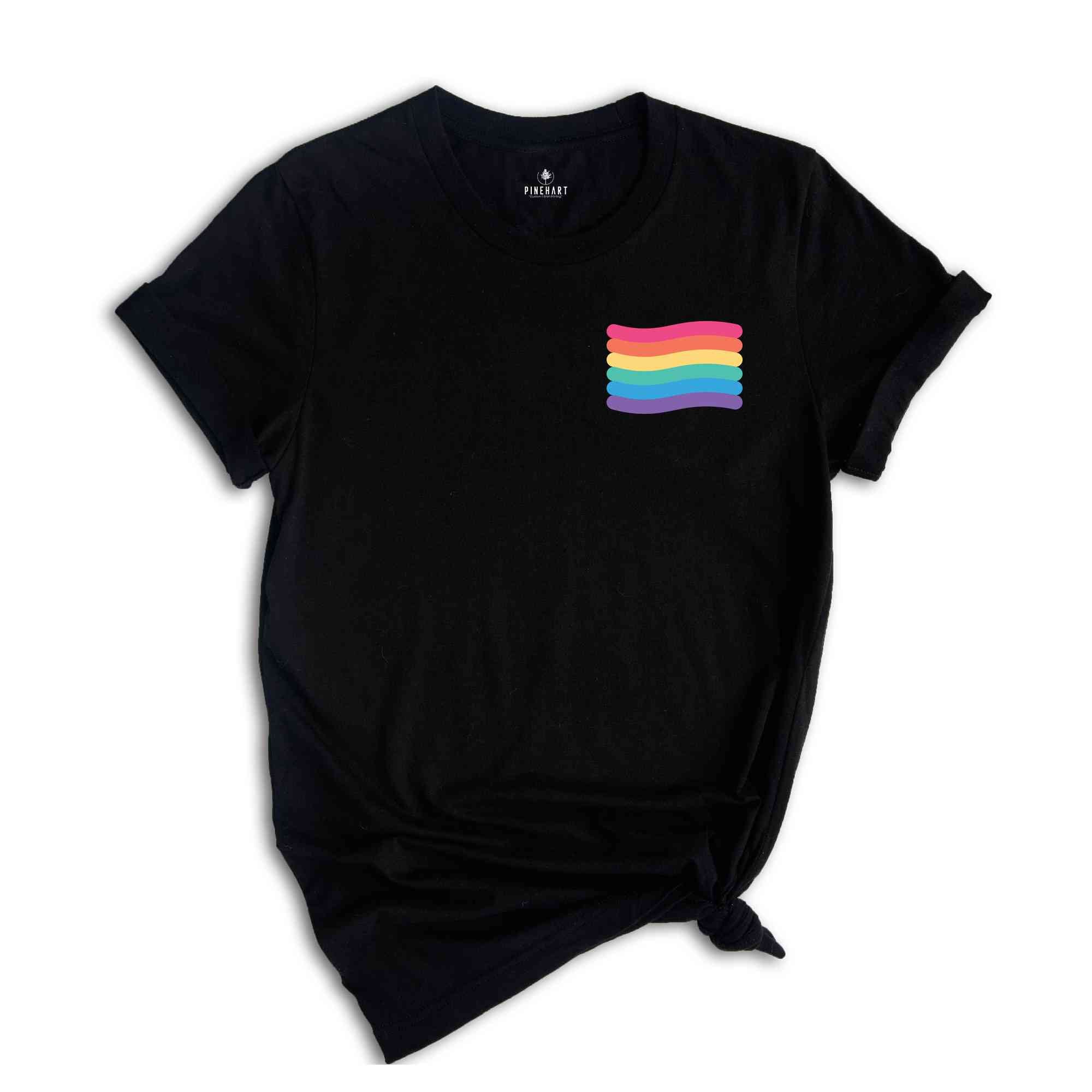 Pride Flag Shirt, LGBT Flag Shirt, LGBT Shirt, Bisexual Shirt, Lesbian Shirt, Rainbow Flag Shirt, Queen Shirt, Gay Pride Shirt