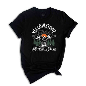 Yellowstone Shirt, Yellowstone National Park T-Shirt, Matching Family Vacation Tee, Camping Crew Shirt, Road Trip Gifts