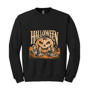 Jack O Lantern, Retro Halloween, Vectorian, Vintage Sweatshirt, Halloween, Pumpkin Sweatshirt