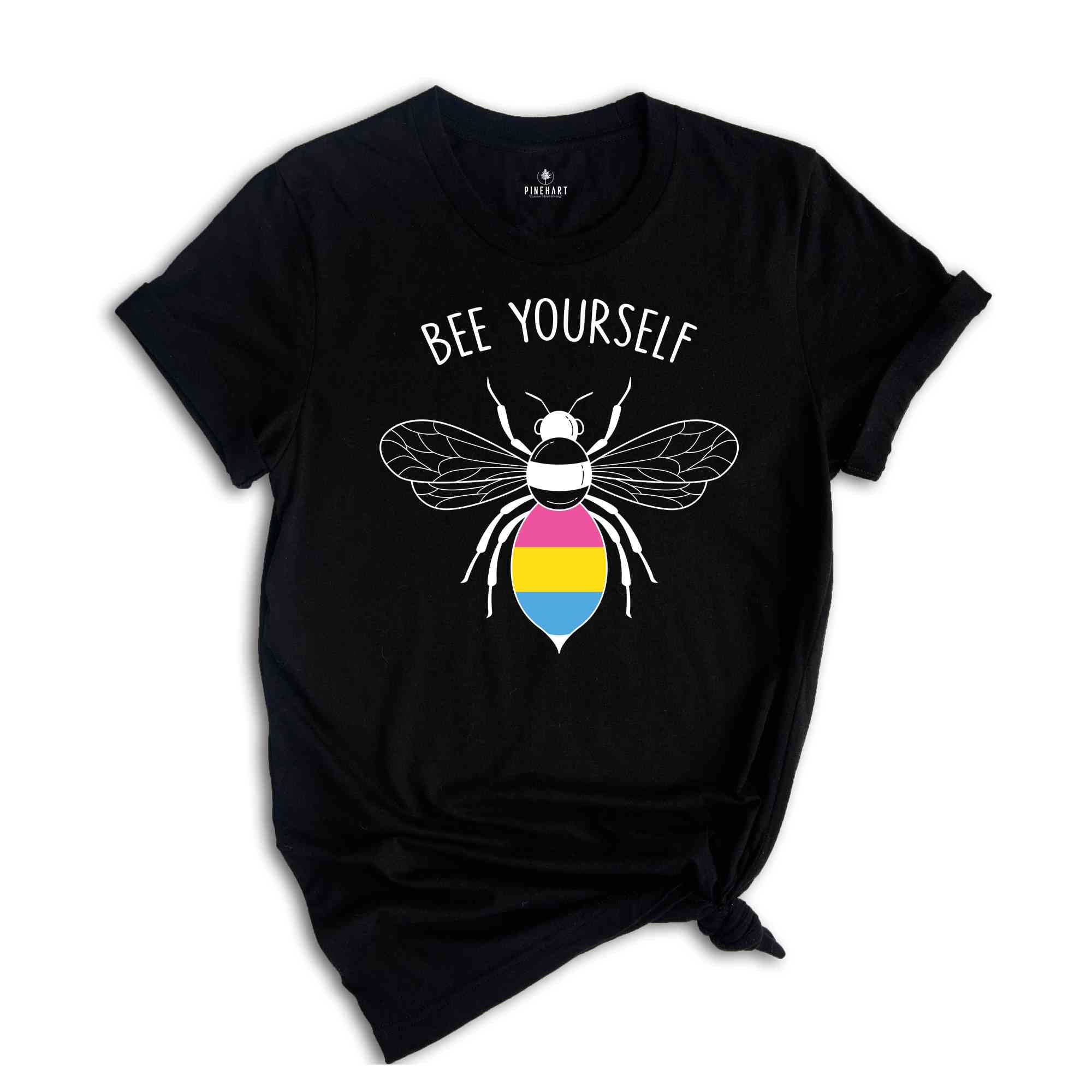 Bee Yourself Shirt, Cute LGBT Shirt, LGBT Support Shirt, LGBTQ Pride Shirt, Animal Lover Shirt, Pride Rainbow Shirt, Love Is Love