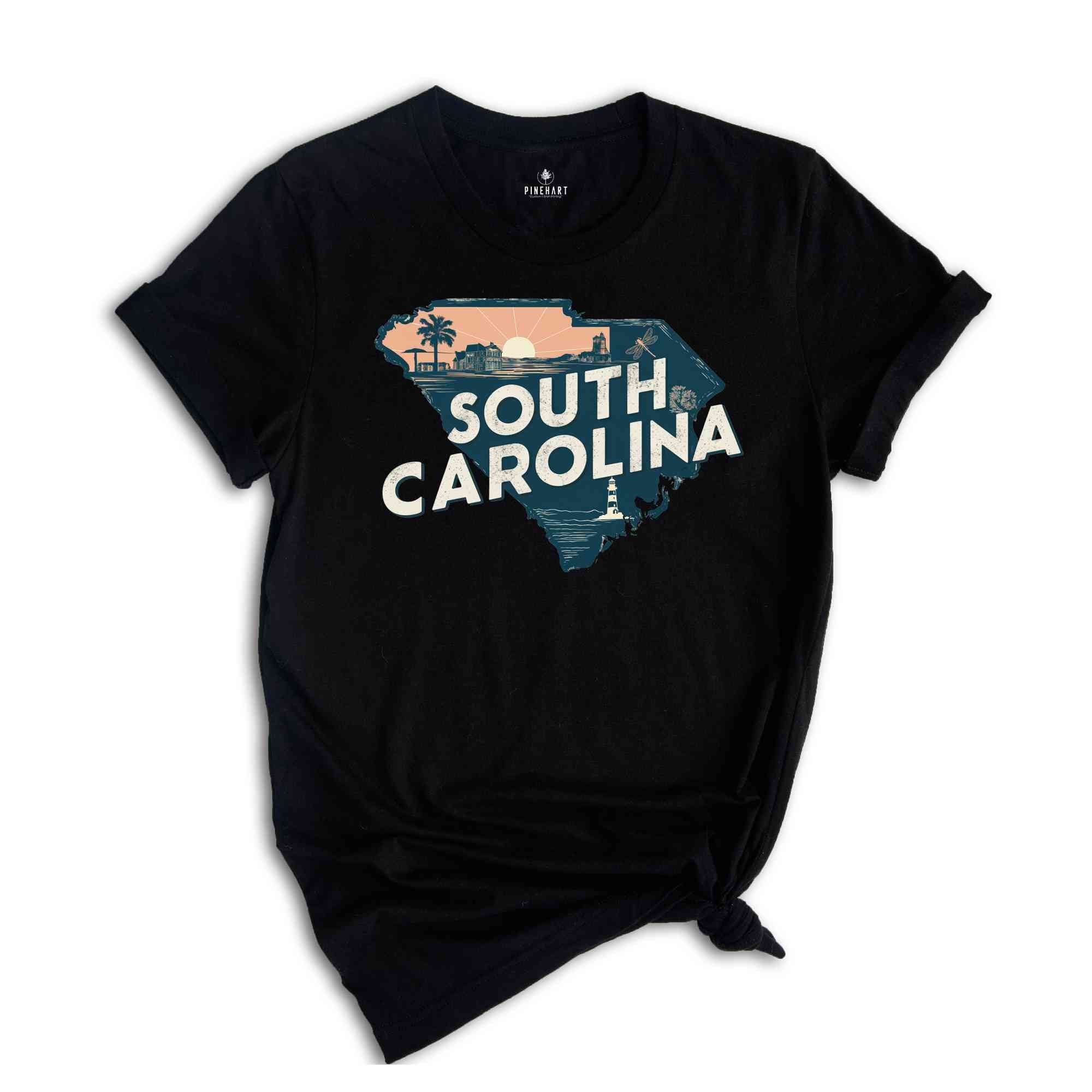 Retro State Of South Carolina Shirt, State Of South Carolina Shirt, State Shirt, South Carolina Shirt, South Carolina Lover Shirt