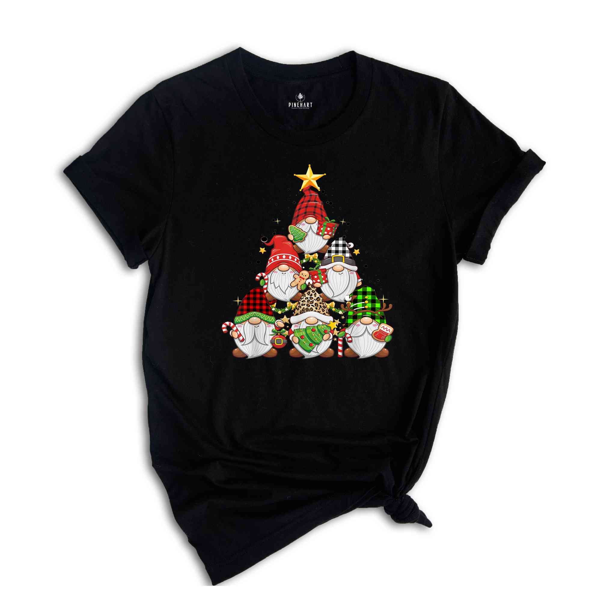 Christmas Gnomes Tree Shirt, Cousin Group Shirt, Cute Christmas Gnomes Gift, Christmas Shirt For Family, Family Matching