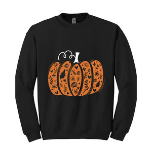 Fall Pumpkin Sweatshirt, Pumpkin Sweatshirt, Cute Pumpkin Shirt, Pumpkin Spice Shirt, Fall Crewneck, Cozy Season Sweatshirt, Fall Clothing