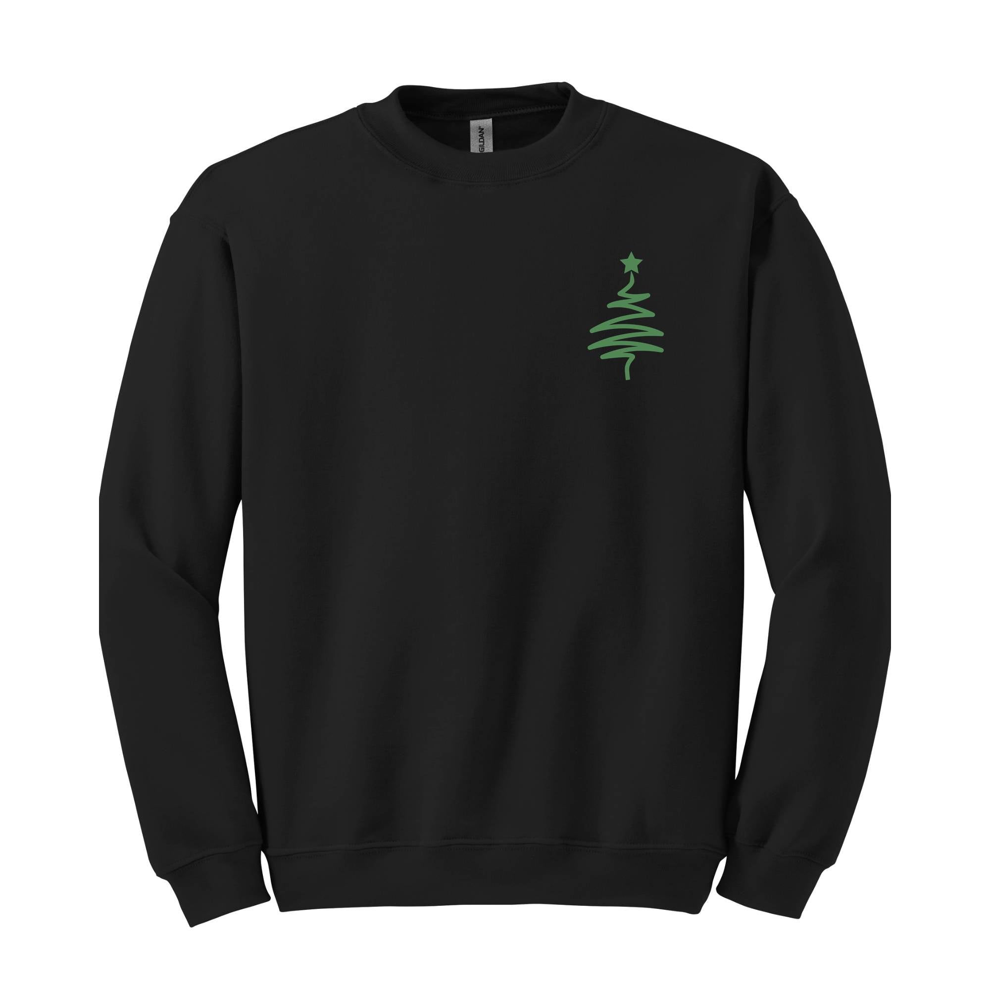 December 25 Sweatshirt, Christmas Season Sweatshirt, December 25 Sweat, Christmas Tree