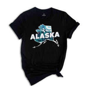 Retro State Of Alaska Shirt, State Of Alaska Shirt, State Shirt, Alaska Shirt, Alaska Lover Shirt, Family Trip Shirt, Travel Shirt