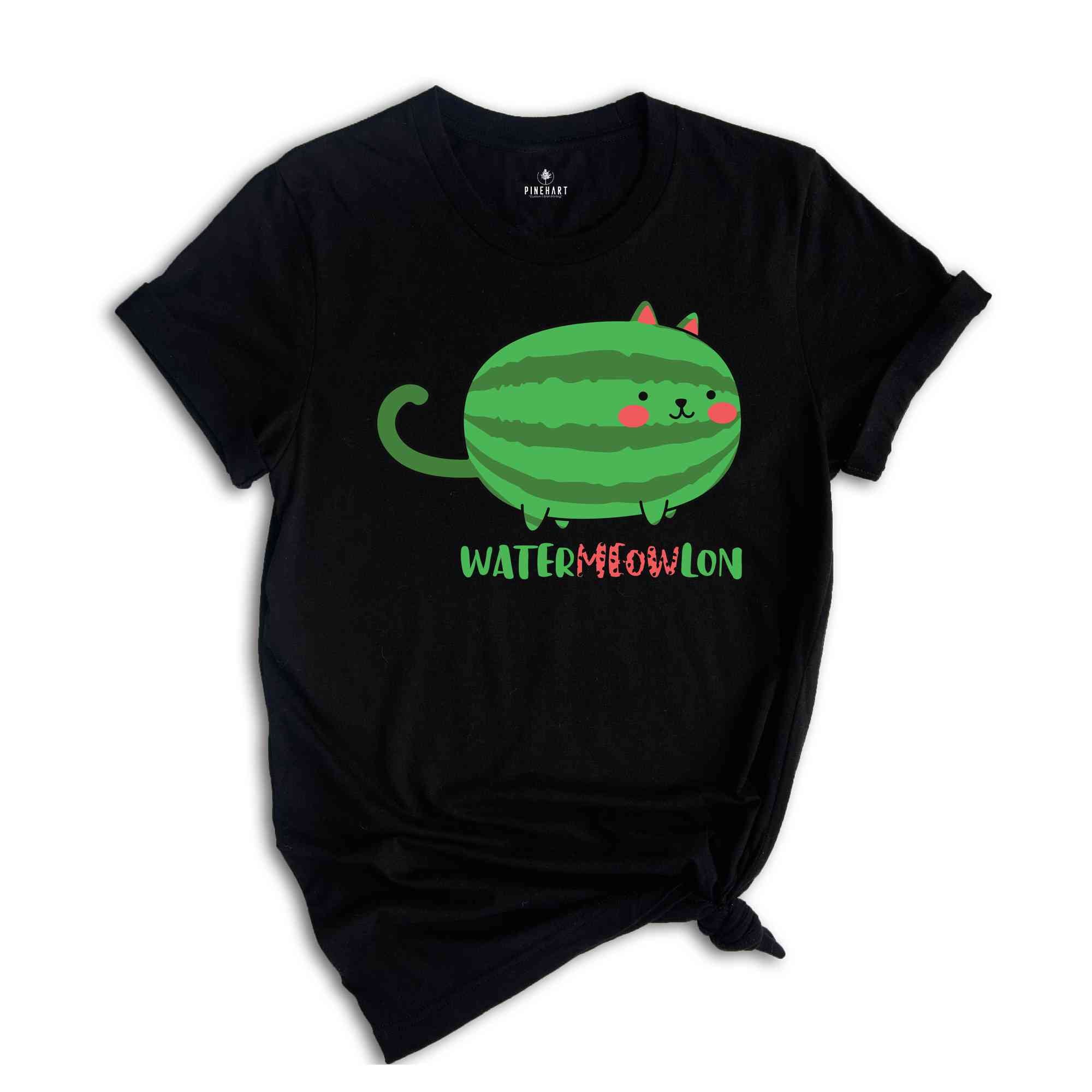 Watermeowlon Shirt, Cute Cat Shirt, Funny Saying Shirt, Funny Cat Shirt, Cat Mom Shirt, Cat Shirt, Watermelon Shirt, Cute Animal Shirt