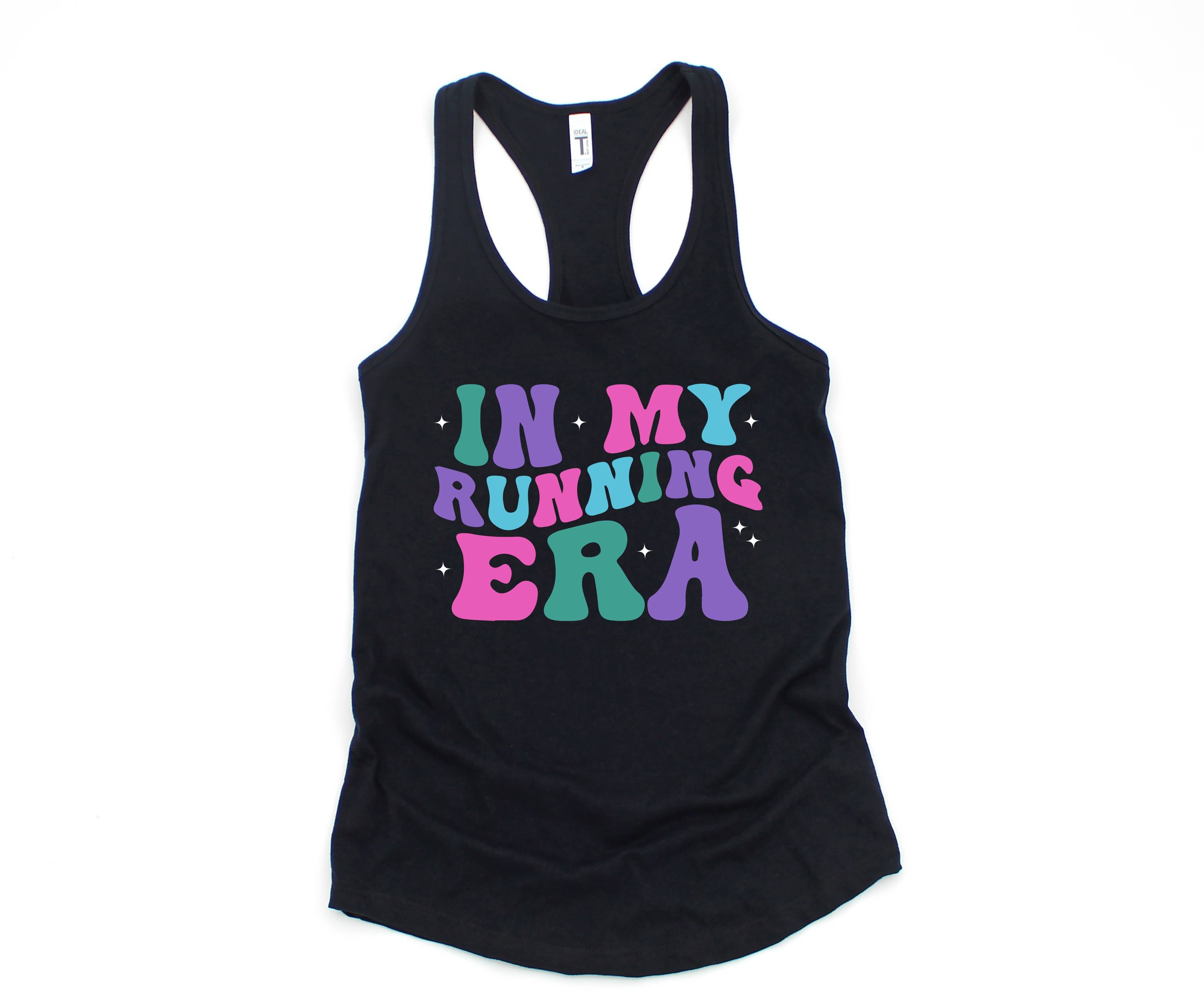 In My Running Era Tank Top, Runners Shirt, Gift for Runner, Friend Gift, Runner Gift, Running Tank, Racerback Tank Gift