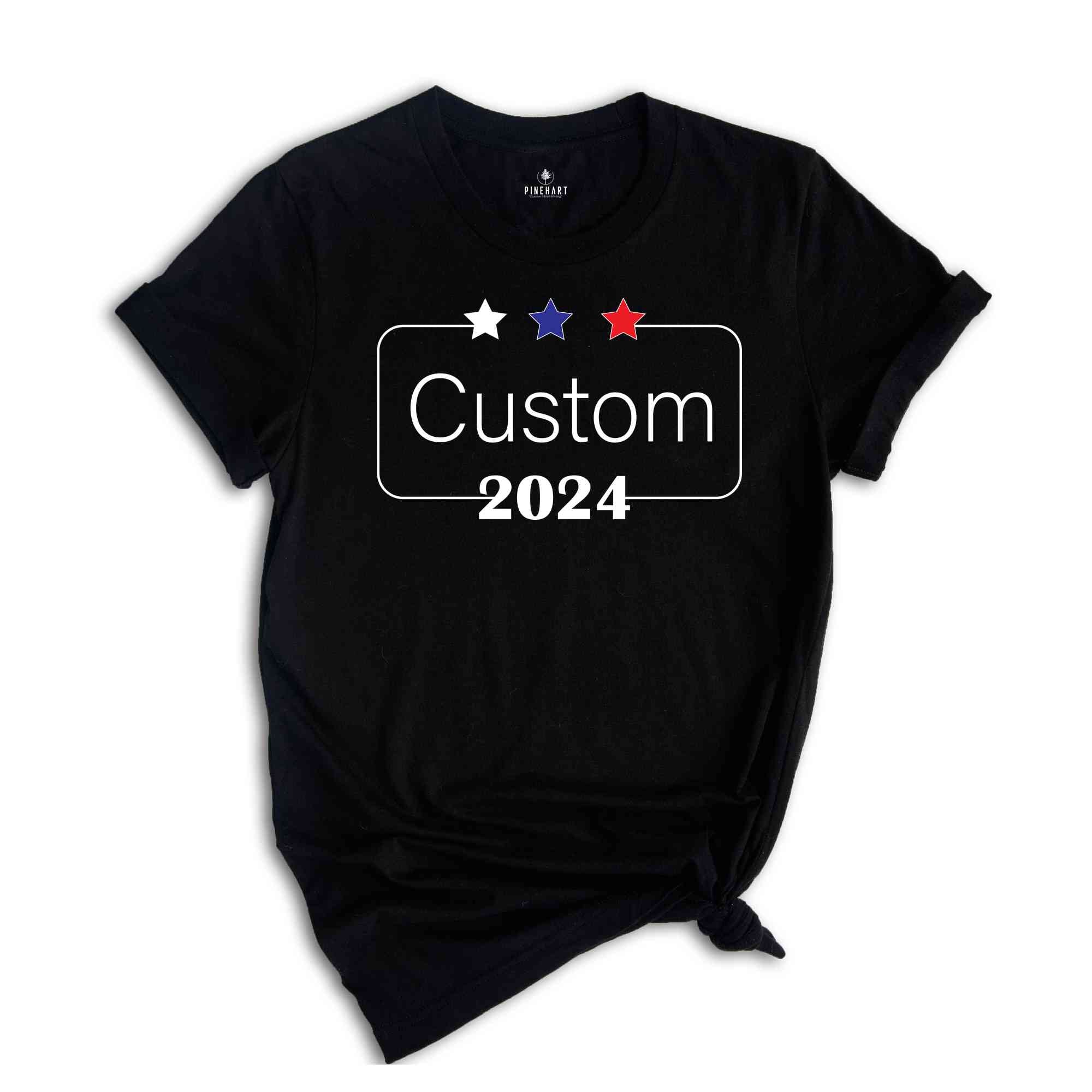 Election Day 2024 shirt , USA 2024 T-shirt , Custom Name Shirt, American Shirt, USA Republican T-shirt , Custom Election Day