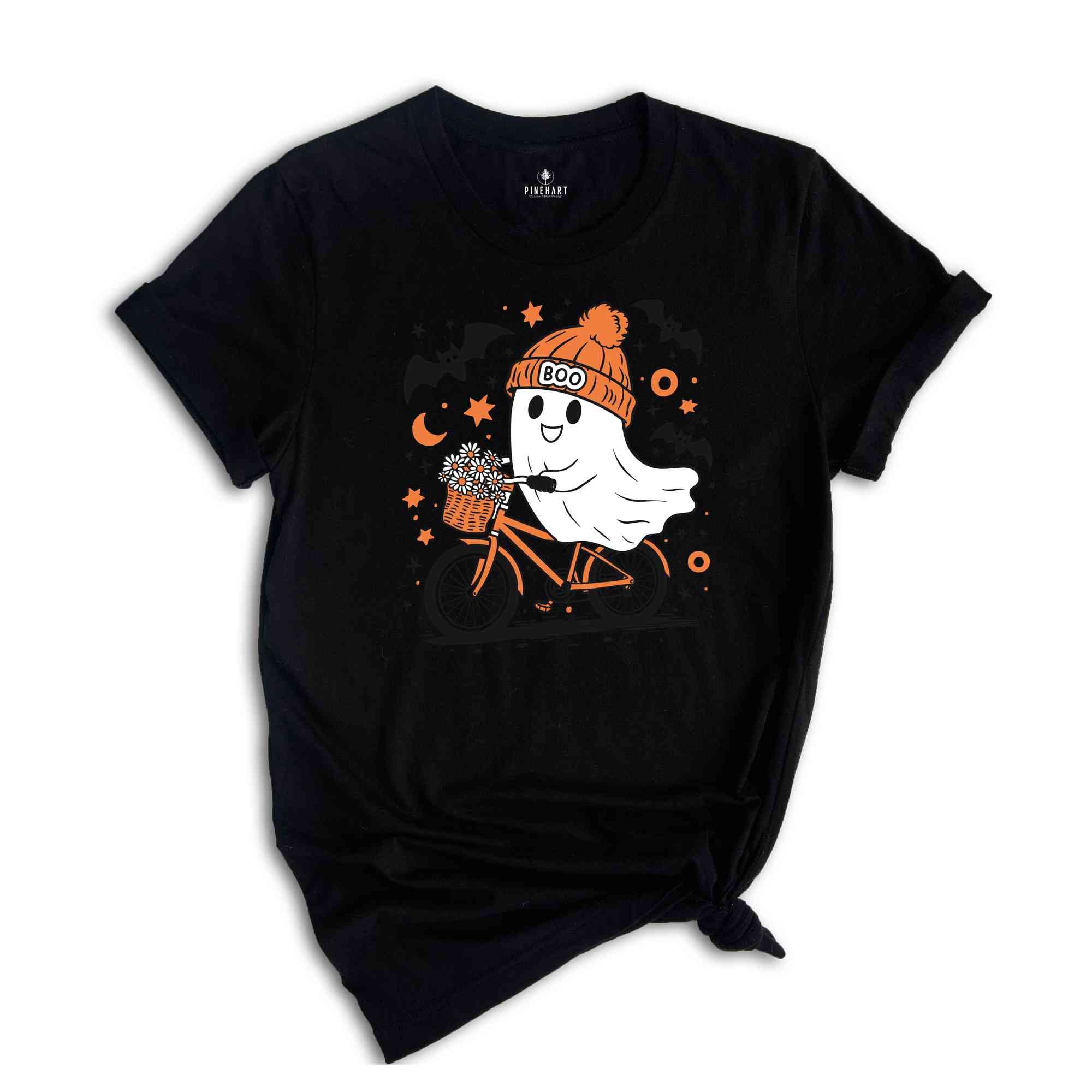 Cute Halloween Ghost T-Shirt, Halloween Shirt, Fall Shirt, Halloween Party Shirt, Spooky Season Tee, Halloween Gifts