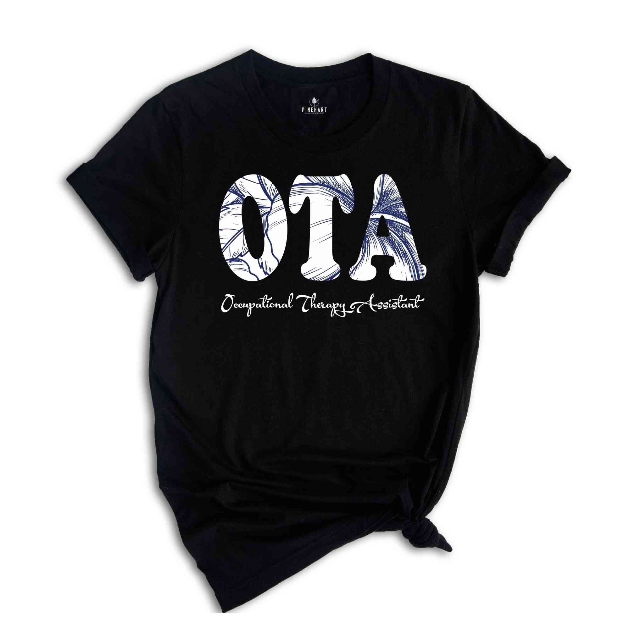 Occupational Therapy Assistant Shirt, Pocket OTA T-Shirt, OTA School Grad Shirt, Therapy Assistant Tee, OTA for Gift