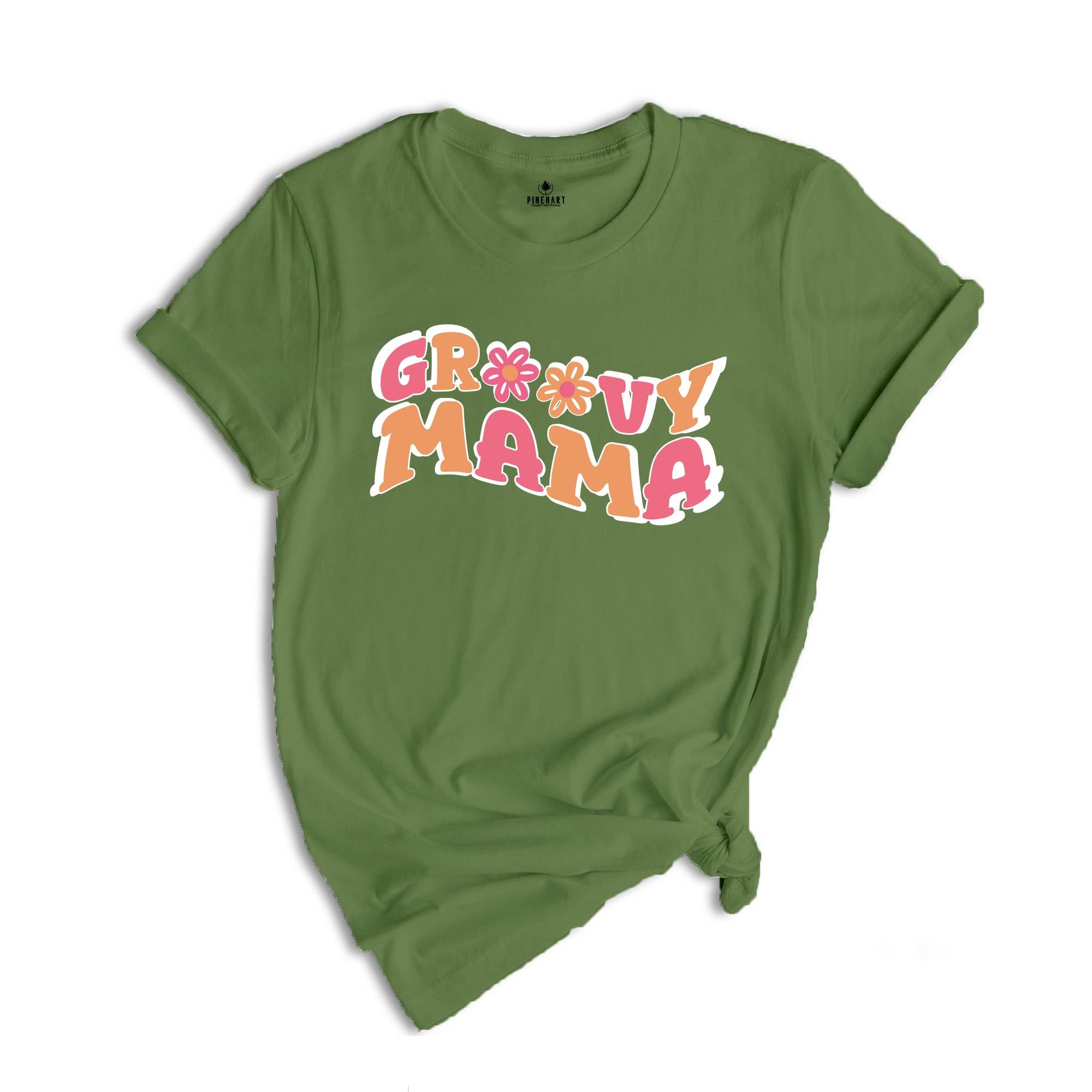 Groovy Mama Shirt, Groovy Birthday Party, Family Groovy Tee, Groovy Mom Tshirt, Mama Gift Shirt, Hippie Mom Tees, Groovy Party Shirt