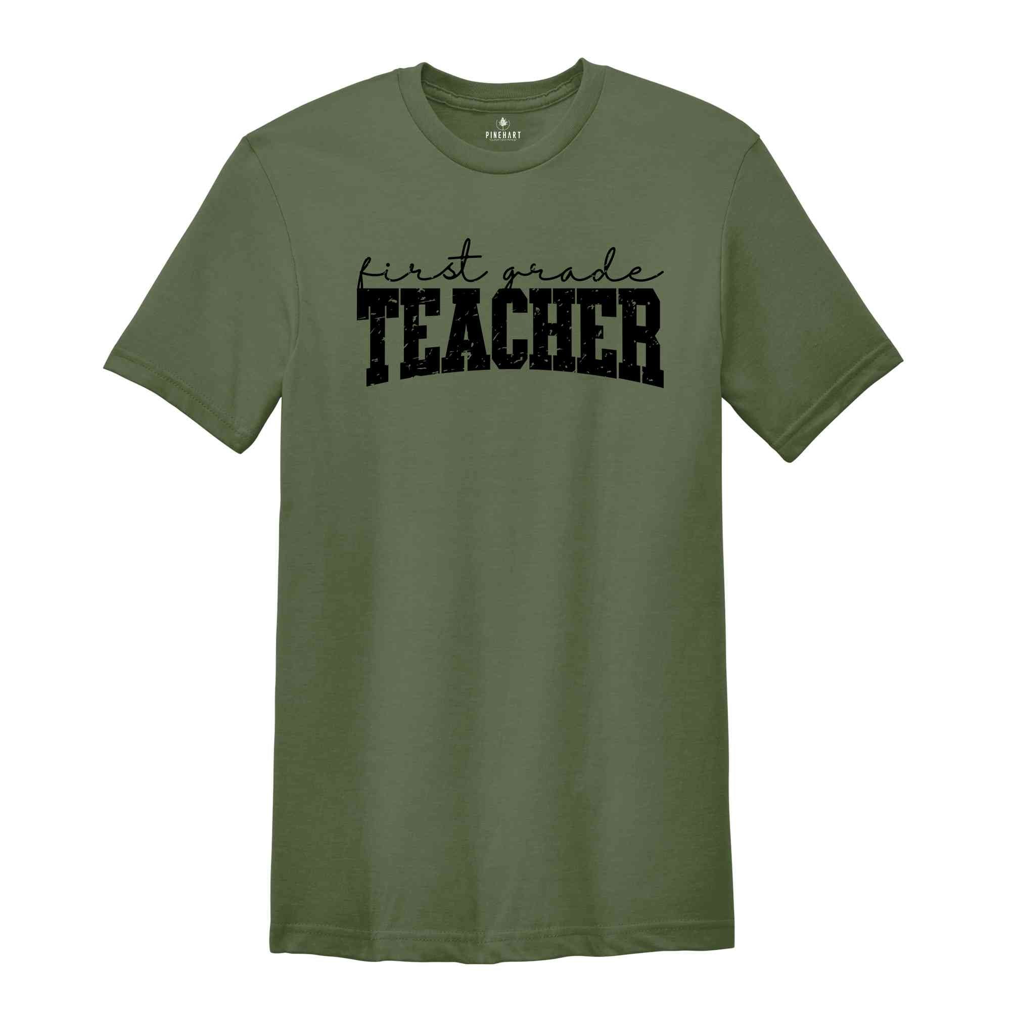 First Grade Teacher Shirt, Tie Dye Shirt, Teacher Life Shirt, 1st Grade Shirt, Teacher Gift, Cute Teacher Shirt, Teacher Appreciation