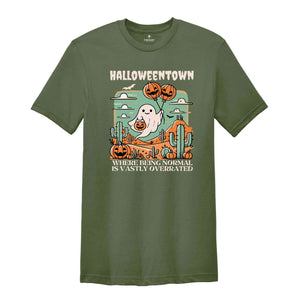 Halloweentown Shirt, Where Being Normal Is Vastly Overrated Shirt, Halloween 1998 Shirt, Halloween Shirt, Retro Halloween Shirt, Fall Shirt