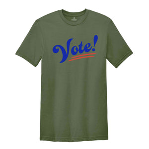 Vote Shirt, 2024 Election Shirt, Voting Shirt, Political Shirt, President Shirt, Democrat Shirt, Politics Shirt, Register To Vote Shirt