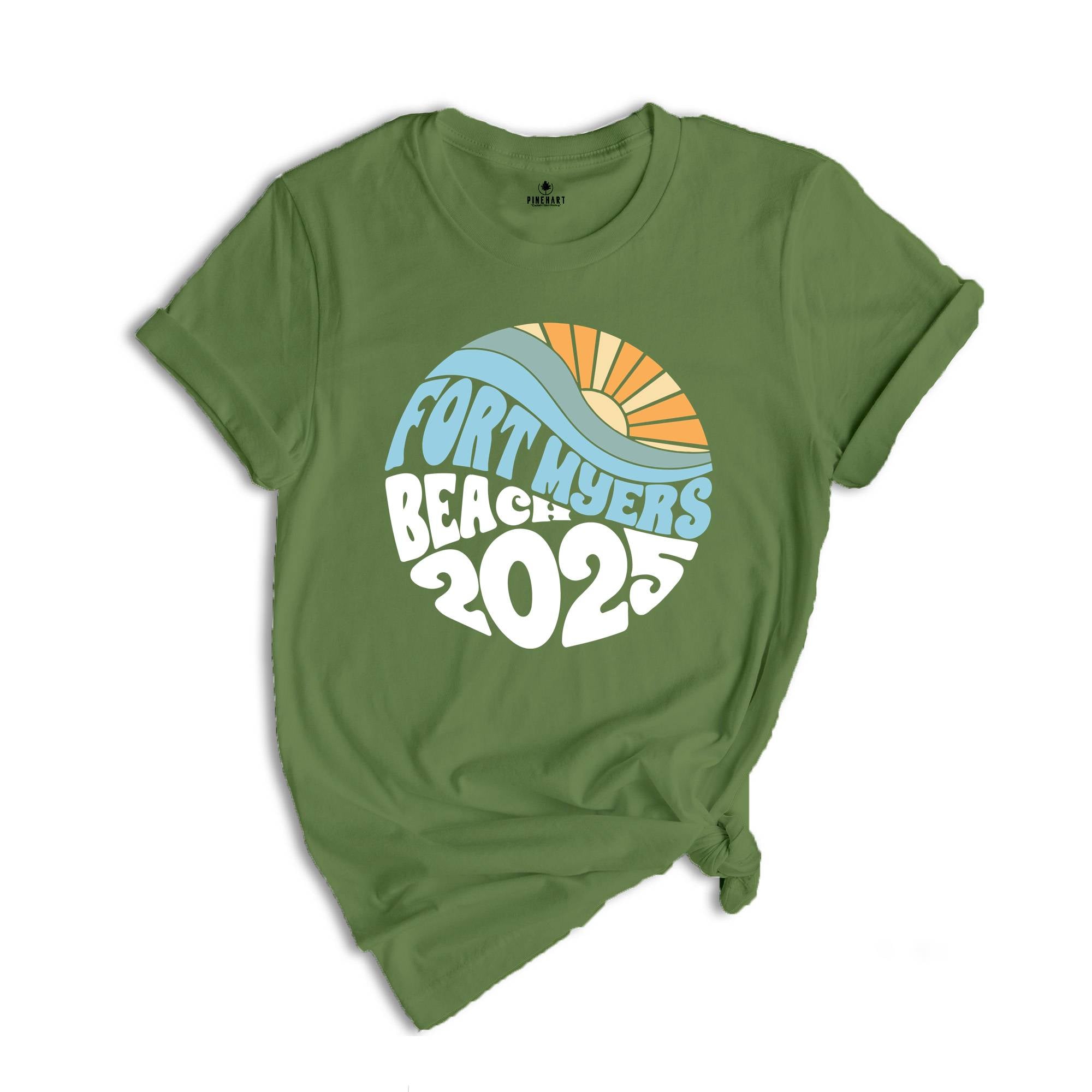 Fort Myers Beach 2025 Shirt, Summer Shirt, Beach Vacation Shirt, Summer Trip 2025 Shirt, Gift For Holiday, Family Vacation Shirts