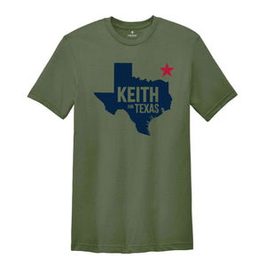 Representative Keith Self for Texas 2024 November Elections Campaign T-Shirt, Keith Self for Congress 2024 Elections Campaign Tee