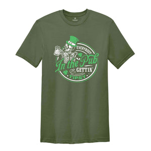 Everybody In The pub Gettin’ Tipsy Shirt, St Paddy's Shirt, St Patricks Day Shirt, Patrick Shirt, St Patrick's Day Shirt