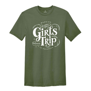 Custom Destination Girls Trip T-Shirts, Camping Buddies, Gift Shirt, Nature Lover Gift, Adventure Shirt, Besties Tees