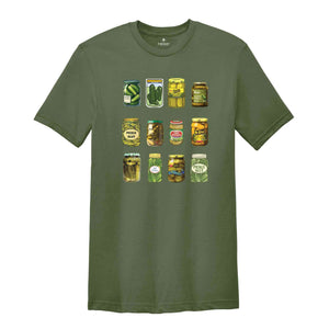 Pickle Shirt,Vintage Canned Pickles Shirt, Pickle Lovers T-shirt, Tiktok Pickle Shirt, Canning Season Shirt