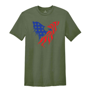 American Eagle Shirt, USA Shirt, American Flag Tee, Flag Day Shirt, Elections 2024 Shirt, Symbol of Freedom T-Shirt, Patriotic Shirt