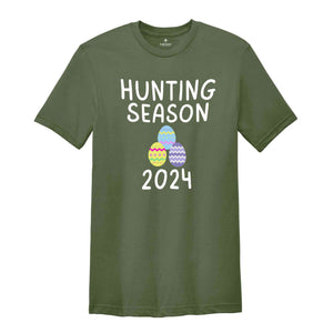 Hunting Season 2024 Shirt, Funny Easter Shirt, Trendy Easter Shirt, Bunny Shirt, He is Risen Easter Shirt, Easter Day Shirt