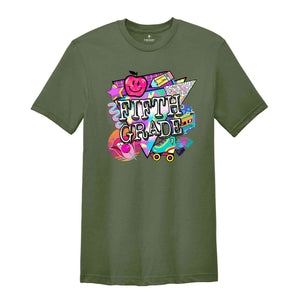 Fifth Grade Shirt, 5th Grade Back To School, First Day of School, Matching Tee, Gift for Girls, Back To School Shirt