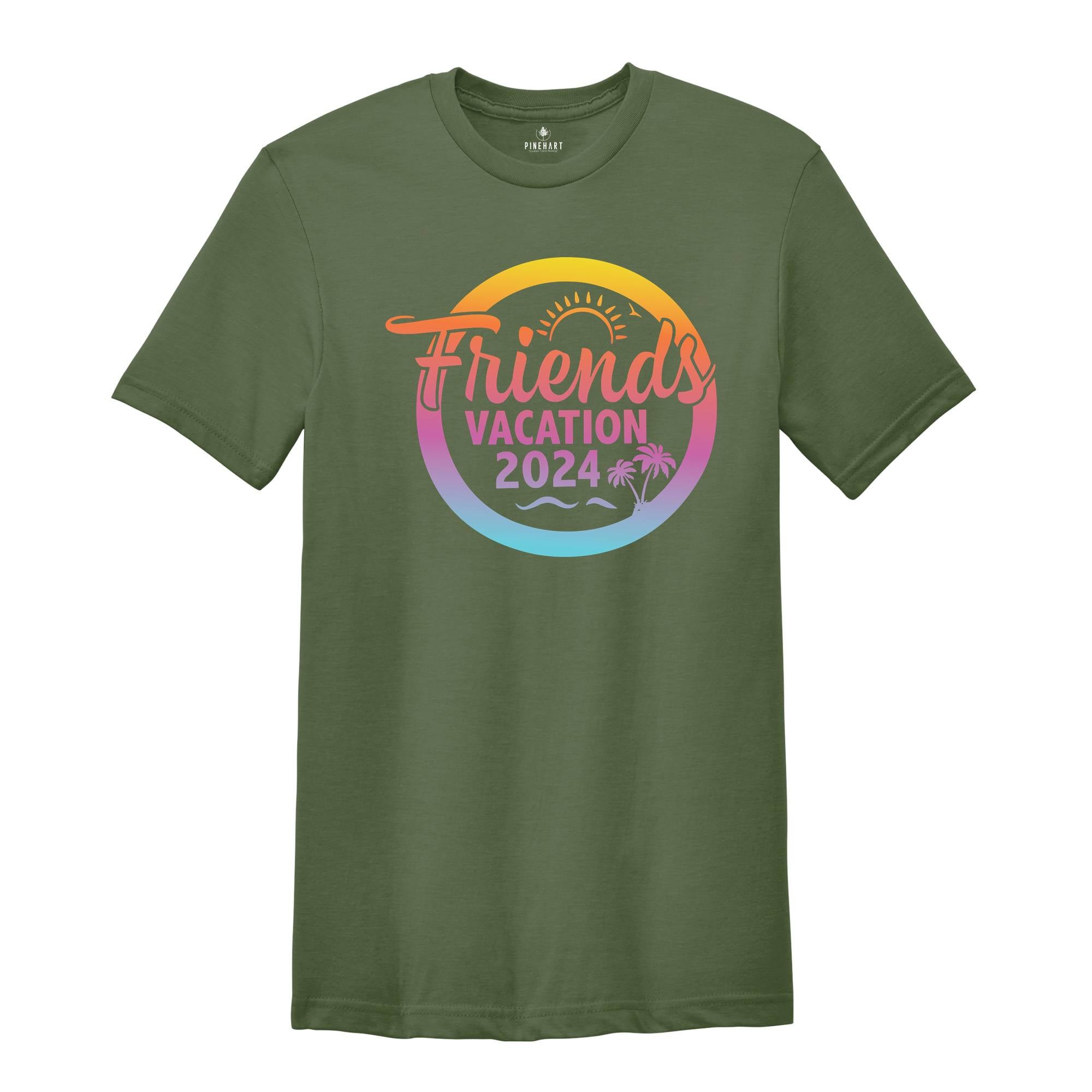 Friends Vacation 2024 Shirt, Making Memories Together Shirt, Matching Shirt, Friends Trip 2024 Tshirt, Funny Beach Shirt, Summer 2024 Tee