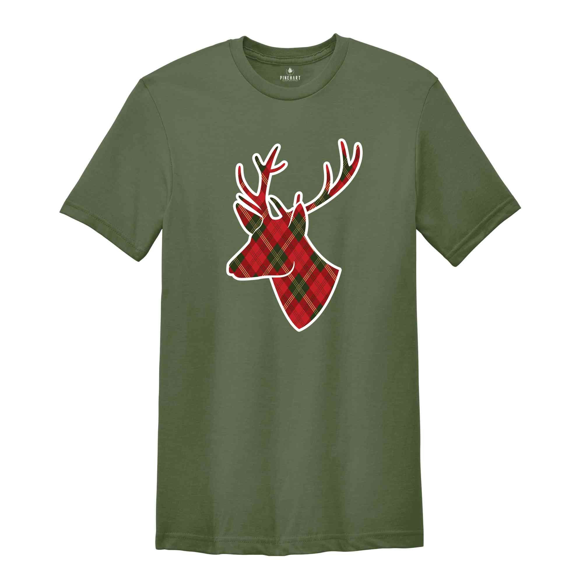 Reindeer Christmas Shirt, Christmas Reindeer Shirt, Christmas Shirt, New Years Tee, Christmas Prints, Holiday Gift