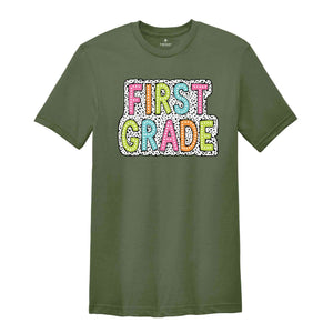 First Grade Shirt, 1st Grade Shirt, 1st Grade Teacher Shirt, 1st Grade Shirt, Cute Teacher Shirt, Back To School Shirt, School Shirt